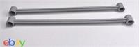 2 x Lego Technic Connector Rod 1x16 Light Blueish Grey Link Part 4565 -9C
