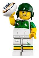 LEGO SERIES 19 RUGBY PLAYER MINIFIGURE 71025 RARE RETIRED
