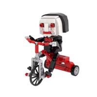 Saw Horror Building Block Set Movies Billy Figure Model Toy Tricycle Gift Adult