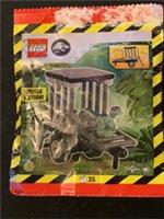 LEGO Jurassic World Raptor with Transport - Mini Set 122502 - New & Sealed 2025