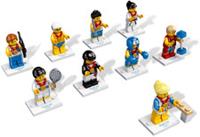 LEGO 8909 - Complete Set of 9 Series Team GB CMF - 2012 New
