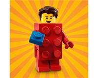 LEGO MINIFIGURE SERIES 18 PARTY RED BRICK SUIT 71021