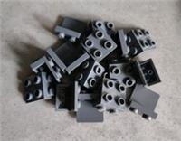 16x LEGO BRACKET INVERTED - 1 x 2 - 2 x 2 - Part 99207 NEW Dark Bluish Grey