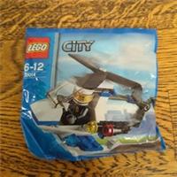 Lego City Police Helicopter Polybag 30014 Vintage 2011 Promo Set New Sealed