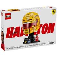 Scuderia Ferrari Lewis Hamilton Formula 1 Collectible HP F1 Helmet LEGO