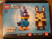 LEGO BRICKHEADZ: Road Runner & Wile E. Coyote (40559) 2022 - New & Sealed