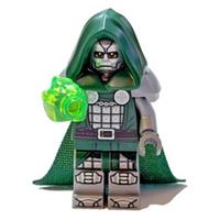 LEGO Marvel Dr Doom minifigure sh1163 with power blast Avengers Doomsday 76352
