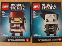 LEGO Brickheadz 41593 Captain Jack Sparrow, 41594 Captain Armando Salazer #9 #10