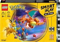 LEGO Pokmon SMART Play: Charizard vs. Jolteon Ultimate Battle 72167