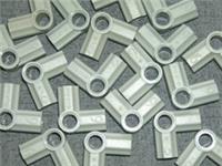 Lego 10 x Technic Axle & Pin Angle Connector GREY #6 / Type number 6