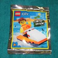 LEGO CITY: Cool Guy on Jetski Polybag Set 952008 BNSIP
