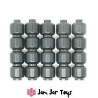 Star Wars LEGO Mini Figure Heads 20 x NEW Plain Black Heads For Stormtrooper PH2