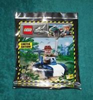 LEGO Jurassic World : Sinjin Prescott with Buggy Polybag Set 122116 BNSIP