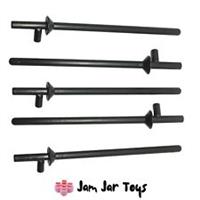LEGO Knight Lance 5 x NEW Weapons - Black W31