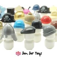LEGO Minifigure Headgear HATS - NEW - Large Selection 230+ Types Choose Mix SAVE