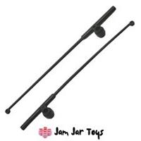 LEGO Fishing Rod 12L - 2 x Black - NEW A30
