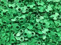 Lego 32607 Plant / Lily Pad / Leaf Leaves - NEW in BRIGHT green - pack of 100