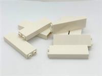 LEGO 1 x 2 x 5 - Blocked Open Studs or Hollow Studs - pack of 8 (2454) NEW