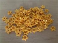 Lego 11609 - 1x1 Star Xmas (with Tube & Hole) - NEW - Pack Of 100 - Friends