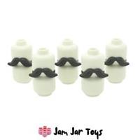 LEGO Black Moustache 5 x NEW for Minifigures A3