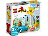 LEGO DUPLO Wind Turbine and Electric Car set 10985 Preschool building toy