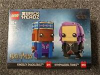 Lego 40618 Brickheadz Kingsley Shacklebolt & Nymphadora Tonks - BNIB - Free P&P