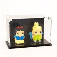 Acrylic Display Case for LEGO Brickheadz, Options for 1-4 Brickheadz