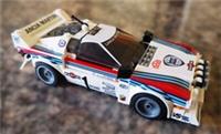 LANCIA 037 Rally Car Brick Model MOC - 240 pieces, 8 studs wide