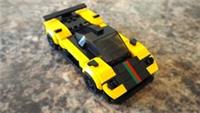 Pagani Zonda Cinque Sports Car Brick Model MOC - 255 pieces, 8 studs wide