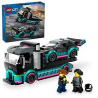 LEGO City 60406 Race Car and Car Carrier Truck Age 6+ 328pcs