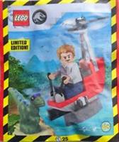 LEGO Set 122403-1 Owen with Helicopter and Raptor paper bag