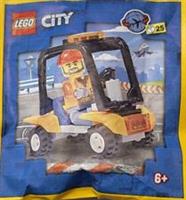 LEGO Set 952306-1 - Airport Worker with Service Car paper bag