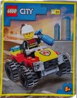 LEGO Set 952206-1 - Freddy Fresh's Fire Quad foil pack