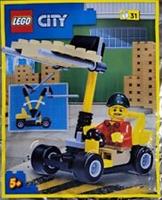 LEGO Set 952212-1 - Forklift Driver with Forklift Truck foil pack
