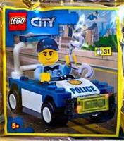 LEGO Set 952201-1 - Policeman with Car foil pack