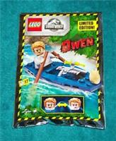 LEGO Jurassic World : Owen with Kayak foil pack Polybag Set 122007 BNSIP