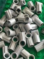 Lego 15 x Technic Axle & Pin Angle Connector LIGHT GREY #1 Type number 1