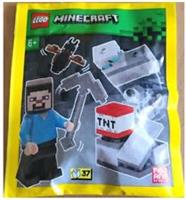 LEGO Set 662411-1 - Steve in the Diamond Mine paper bag