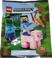 LEGO Set 662101-1 - Steve, Zombie and Pig foil pack