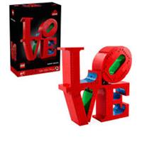 LEGO Art LOVE Sculpture - Model 31214 (18+ Years)