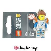 LEGO Nexo Knights Clay NEW Minifigure Key Ring - 853686 RBB