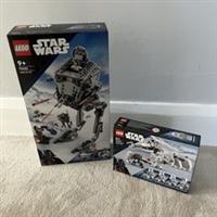 Lego 75322 HOTH AT-ST + 75320 Snow trooper Battle Pack
