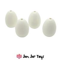 LEGO Dinosaur Eggs Minifigures Easter / Food - 4 x NEW White - A5