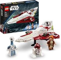 LEGO Star Wars Obi-Wan Kenobis Jedi Starfighter, Buildable Toy for 7 Plus...