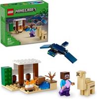 LEGO Minecraft Steve's Desert Expedition Building Toys for 6 Plus Year Old...