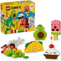 LEGO Classic Creative Food Friends Playset, Role-Play Toy for Boys...