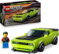 LEGO Speed Champions Dodge Challenger SRT Hellcat Sports Car Toy - Model...