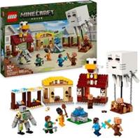 LEGO Minecraft The Ghast Balloon Village Attack - Building Toy incl. Steve's...