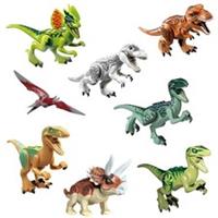 Dinos fit Jurassic World Lego Dinosaur Tyrannosaurus TRex Park Raptor Toy