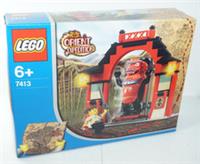 Lego Orient Expedition 7413 Passage of Jun-Chi Johnny Thunder Lion Dog New 2003